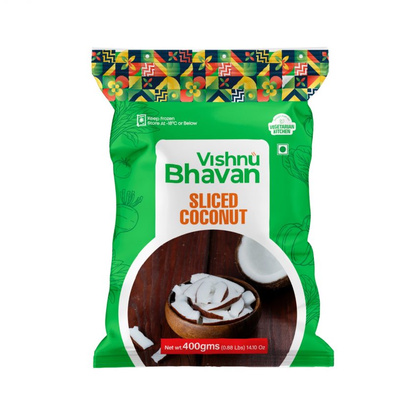 sliced cocunut