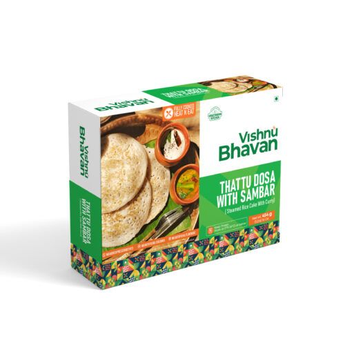 Thattu Dosa with Sambar